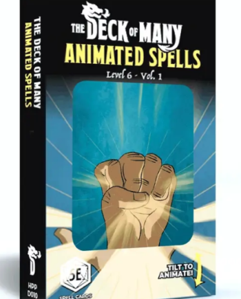 Amp Tilbehamp195amp184 3rd Party The Deck Many Animated Spells: Level Volume Dungeons And Dragons 5th Edition