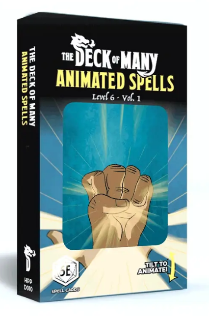 Amp Tilbehamp195amp184 3rd Party The Deck Many Animated Spells: Level Volume Dungeons And Dragons 5th Edition