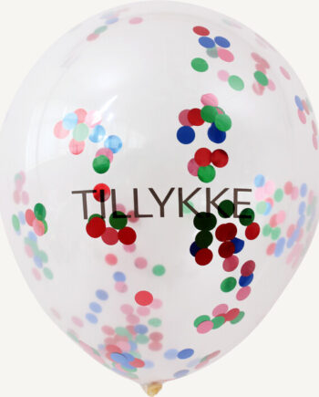 Ballon Tillykke Latex Stk Scanseason