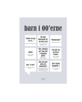 Barn Erne Citatplakat Kort