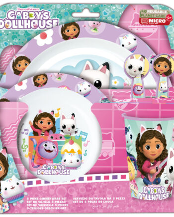 Børneservice Sæt Gabbyamp  Dollhouse Party Dele