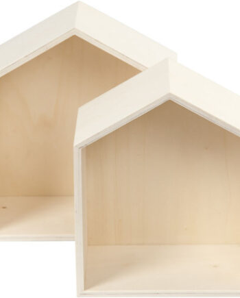 Bogkasser Hus :  : :  2stk Sæt