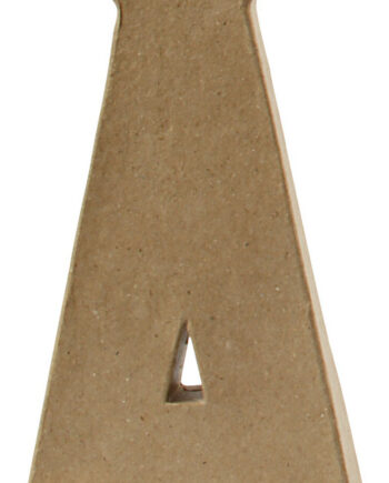 Bogstav Til Pynt Stort Bogstav Papmach 25x12