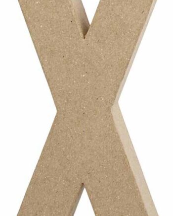 Bogstav Til Pynt Stort Bogstav Papmach 2x10