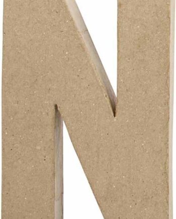 Bogstav Til Pynt Stort Bogstav Papmach 2x11