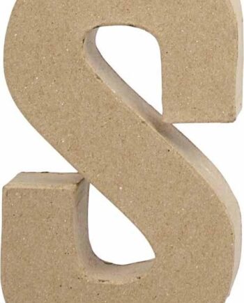 Bogstav Til Pynt Stort Bogstav Papmach 3x11