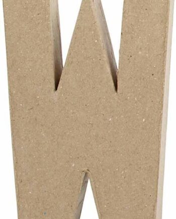 Bogstav Til Pynt Stort Bogstav Papmach 3x11 Tykkelse Stk