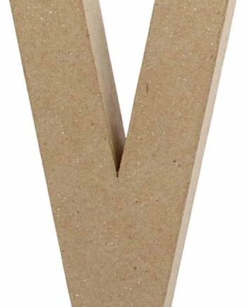 Bogstav Til Pynt Stort Bostav Papmach 5x11