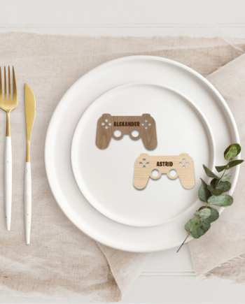 Bordkort Til Konfirmation Controller Træ Fineret