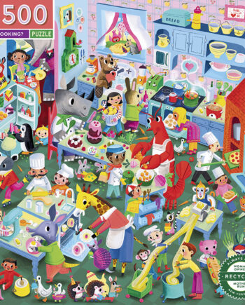 Eeboo Puslespil 500 Brikker What Cooking