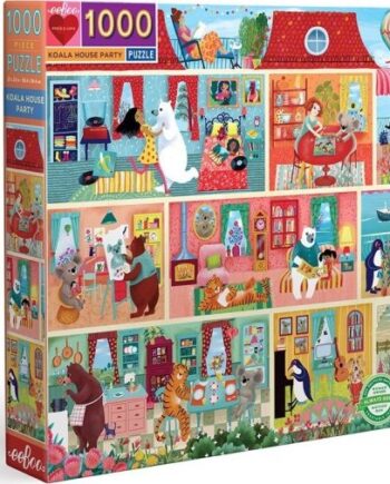 Eeboo Puslespil Koala House Party 1000 Brikker