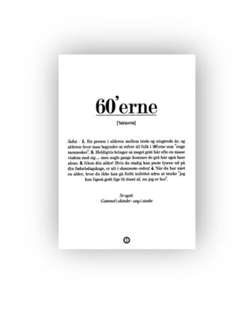 Erne Citatplakat Kort