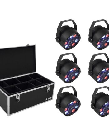 Eurolite Sæt: Led Party Spot  Case Tdv