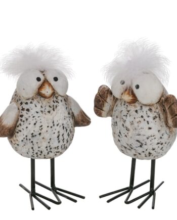 Figur Sjove Fugle Sæt Med Stk