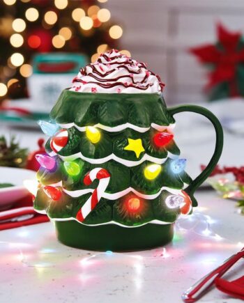 Julekrus Med Lys 200 Keramik