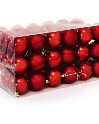 Julekugler Rød Stk