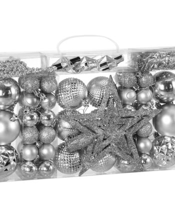 Julekugler Stk Sølv