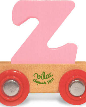 Navnetog Træ Bogstav Lyserød Vilac