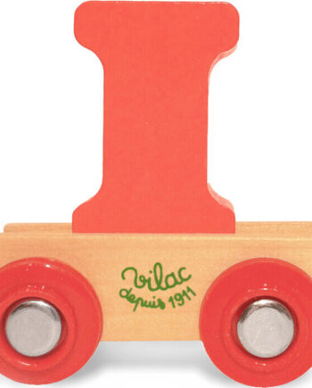 Navnetog Træ Bogstav Mørk Orange Vilac