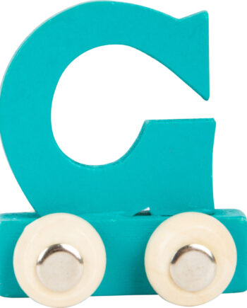 Navnetog Træ Bogstav Turkisblå Farve