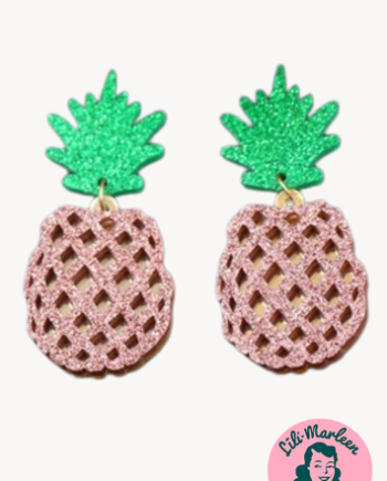 øreringe Store Ananas Brune