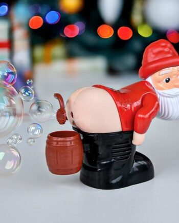 Sæbeboblemaskine Julemand Med Musik Lys