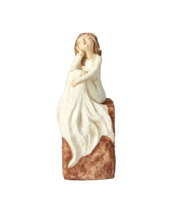 Speedtsberg Figur Pige Sten Den Eftertænksom