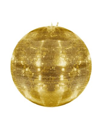 Spejlkugle 100 Guldfarvet
