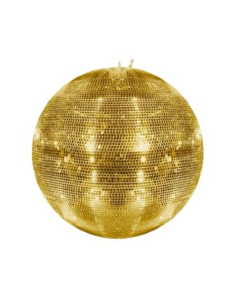 Spejlkugle Guldfarvet