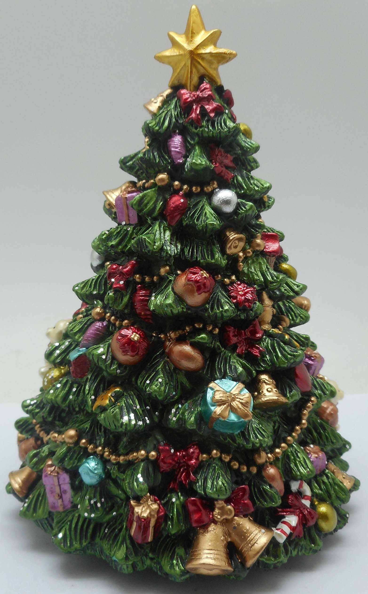 Spilledåse Juletræ Med Pynt