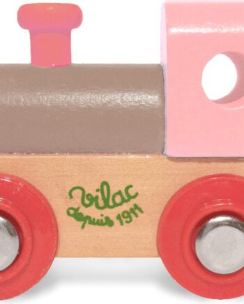 Vilac Navnetog Træ Lokomotiv Assorteret