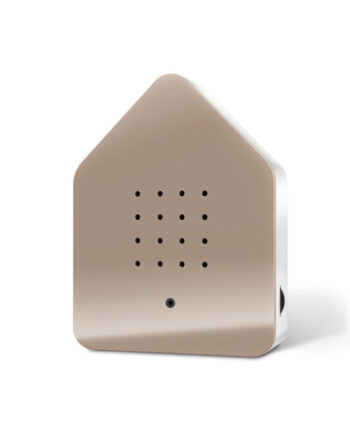 Zwitscher Box Taupe Plexi Front