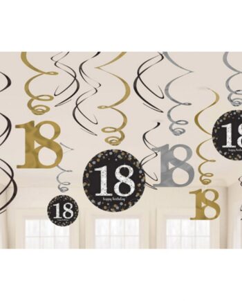 års Fødselsdag Hænge Dekorationer Stk Sølv