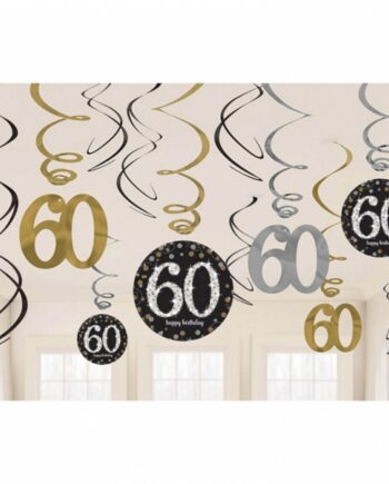 års Fødselsdag Hænge Dekorationer Stk Sølv