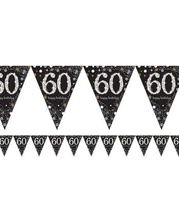 års Fødselsdag Vimpel Banner Sølv