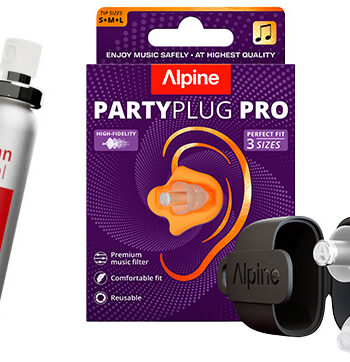 Alpine Party Plug Pro 2025 ørepropper Alpine Clean Bundle