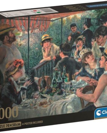 Clementoni Lunch Boating Party Renoir Puslespil 1000 Brikker