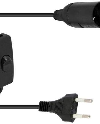 Eurolite E27 Fatning Med Ledning Switch 180