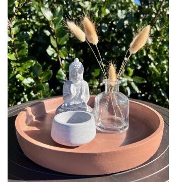 Fad Grå Buddha Bolig   Brugskunst Godkarmashop