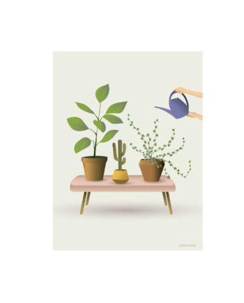 Growing Plants Kort 15x21 Begrænset Antal