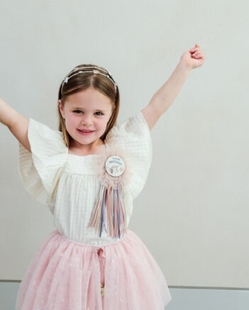 Mimi   Lula Badge Birthday Unicorn Celeste