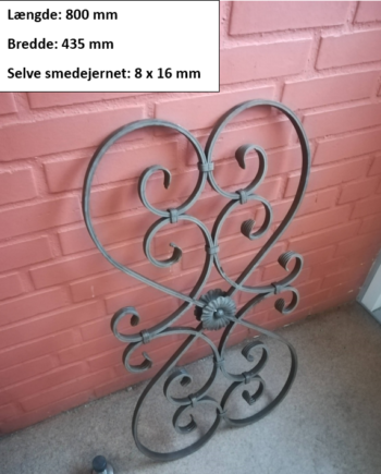 Stor Flot Smedejernsdekoration Ps13
