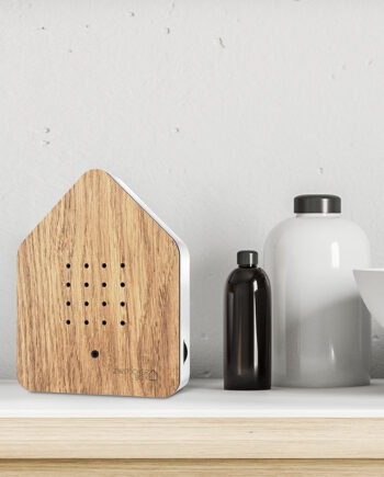 Zwitscher Box Egetræs Front