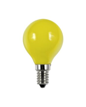 E14 Led Kronepære G45 Gul Party Colour Premium