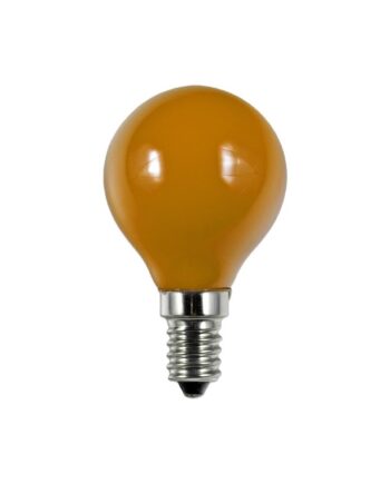 E14 Led Kronepære G45 Orange Party Colour Premium