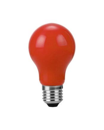 E27 Led Filament Pære A60 Rød Party Colour Premium