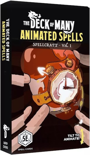 Amp Tilbehamp195amp184 3rd Party The Deck Many Animated Spells: Spellcraff Volume Dungeons And Dragons 5th Edition