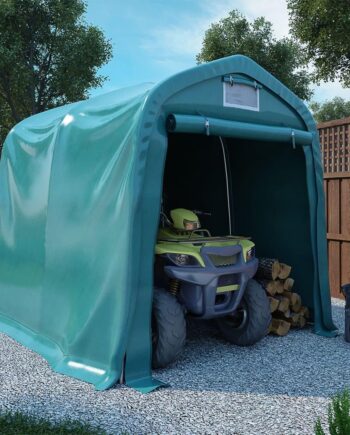 Garagetelt  Pvc Mørkegrøn