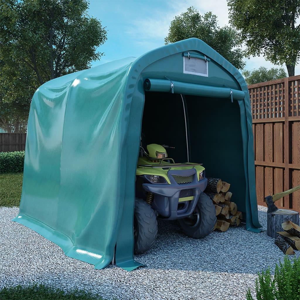 Garagetelt Pvc Mørkegrøn