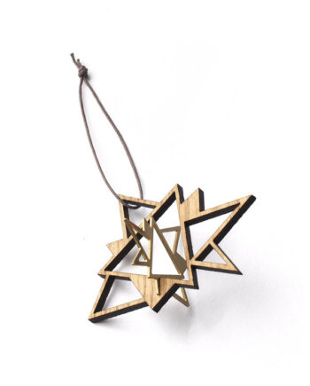 The Oak Men Twinkle Mini Egetræ Messing